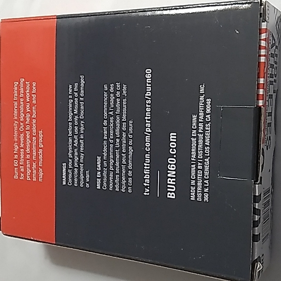 3 resistance bands from Burn 60 from Fab Fit Fun. Light, Medium and Heavy bands - Picture 6 of 6